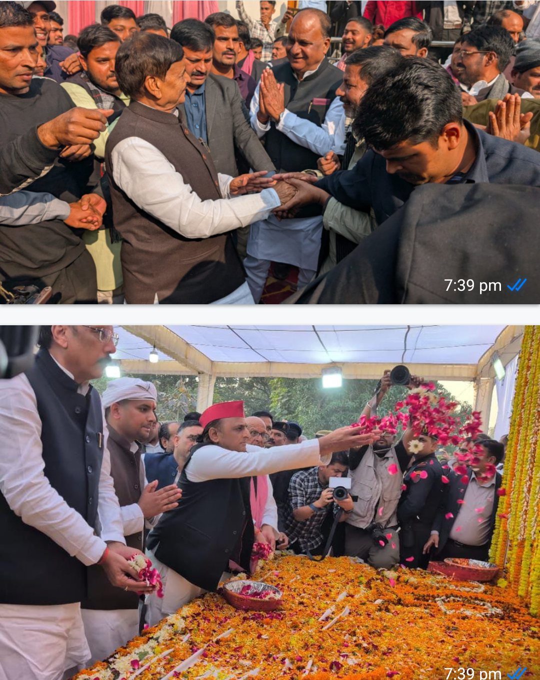 Mau News:पूर्वमुख्यमंत्री अखिलेशयादव घोसी पहुंच कर स्व सुधाकर सिंह को अर्पित किया श्रद्धासुमन। परिजनों को दिलाया भरोसा